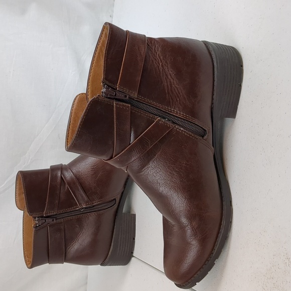 Croft Barrow Women's Chelsea Ankle Boots Size 11M Brown - Picture 5 of 8